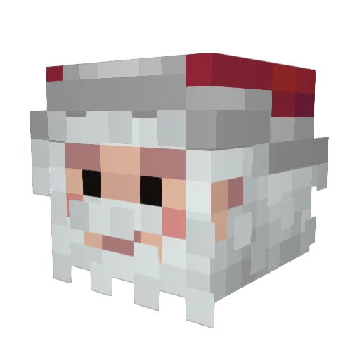 Disguised27 Minecraft avatar head, 3D render