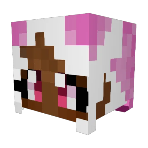 DisguisedMonkey3 Minecraft avatar head, 3D render