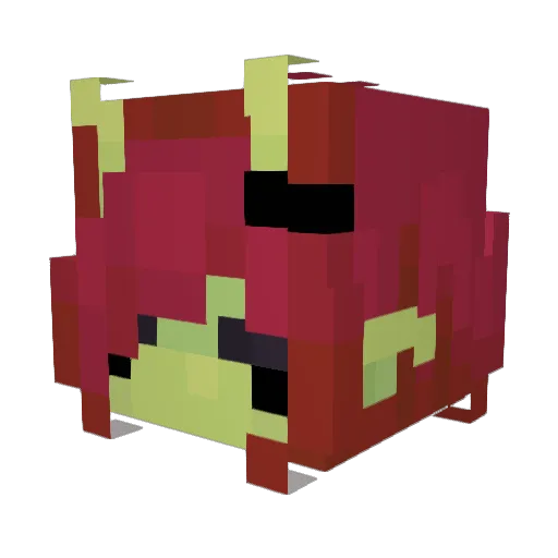 DisgustedPotatoe Minecraft avatar head, 3D render