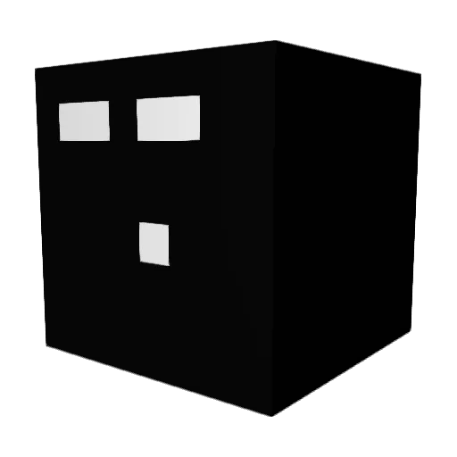 Disinfectionn Minecraft avatar head, 3D render