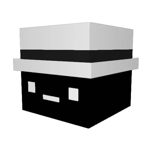 Disioner Minecraft avatar head, 3D render