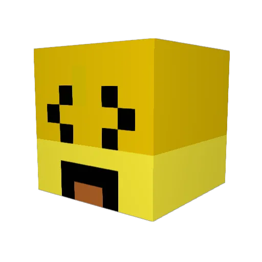 Disk7779 Minecraft avatar head, 3D render