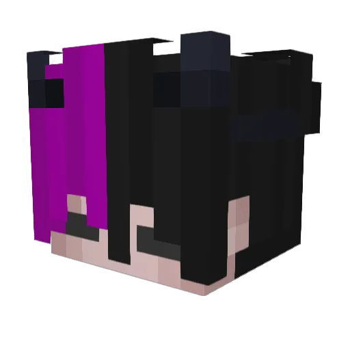 Diskanskiy Minecraft avatar head, 3D render