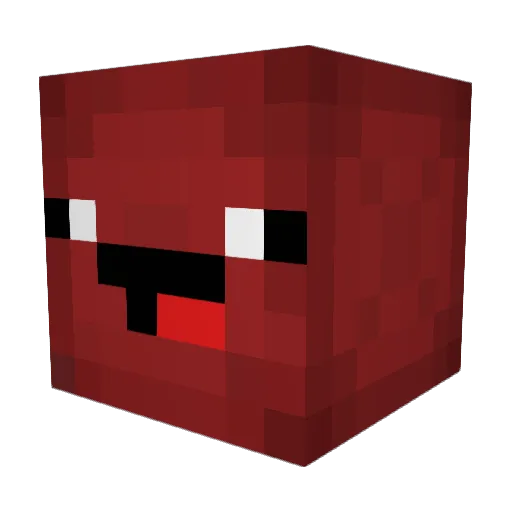 Dismir Minecraft avatar head, 3D render
