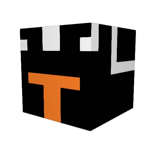 Disnomi Minecraft avatar head, 3D render