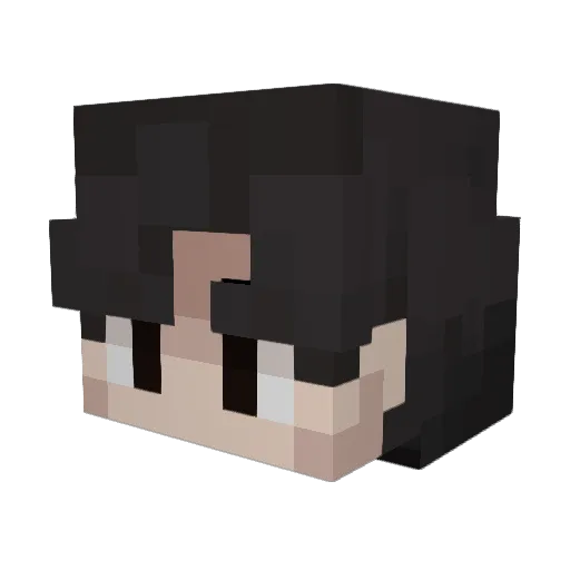 Dissa_UwU Minecraft avatar head, 3D render