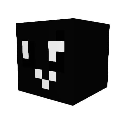 Distt_SGS Minecraft avatar head, 3D render