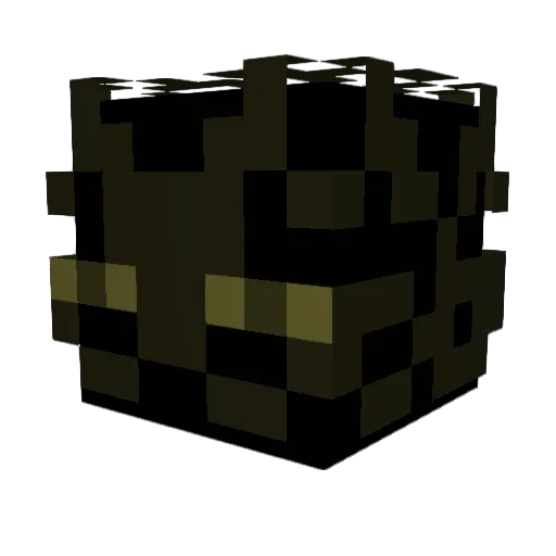Dith_V Minecraft avatar head, 3D render