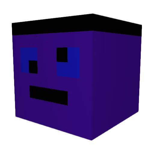 Dittoon2 Minecraft avatar head, 3D render