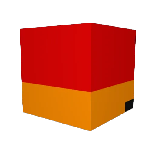 DitzyBear Minecraft avatar head, 3D render