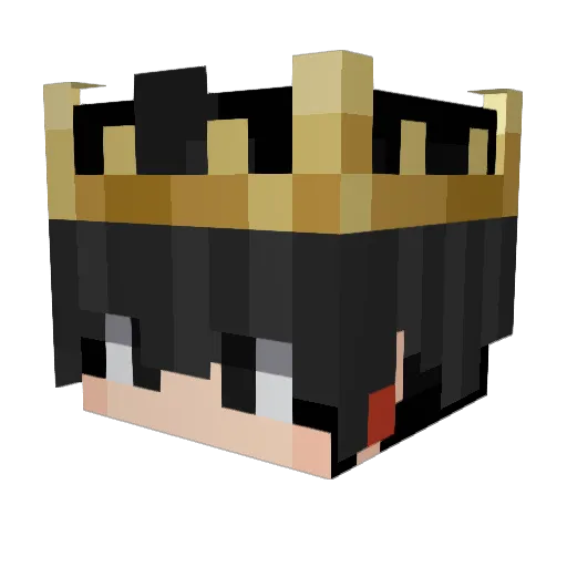 Div1nity07 Minecraft avatar head, 3D render