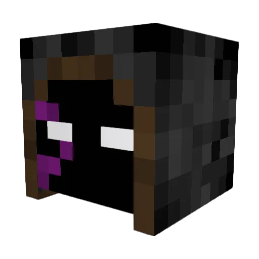 DivergentRobin4 Minecraft avatar head, 3D render