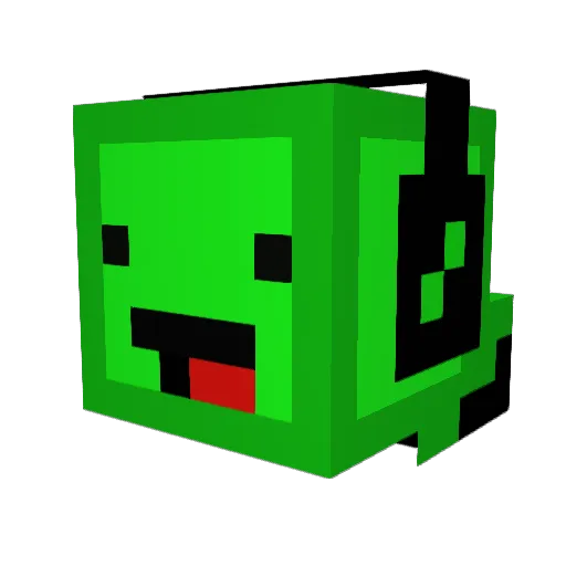 DiversityIV Minecraft avatar head, 3D render