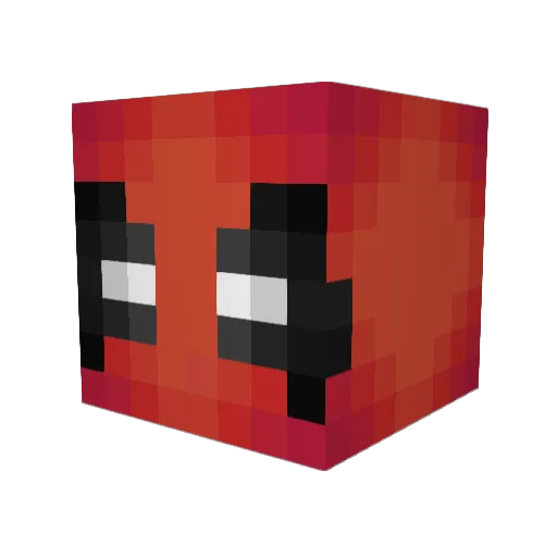 DividedByO Minecraft avatar head, 3D render