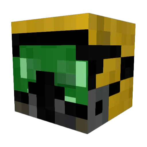 DivineDaemon Minecraft avatar head, 3D render