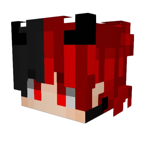 Divinecop Minecraft avatar head, 3D render