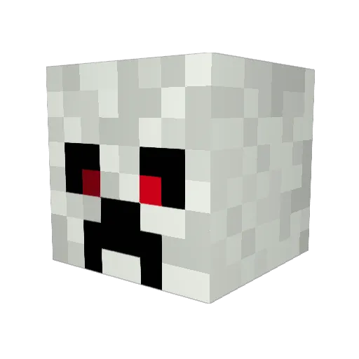 Divinefox4607 Minecraft avatar head, 3D render