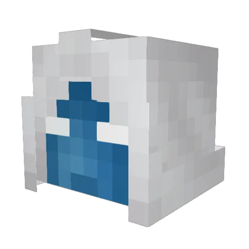 DiviniumHeals Minecraft avatar head, 3D render