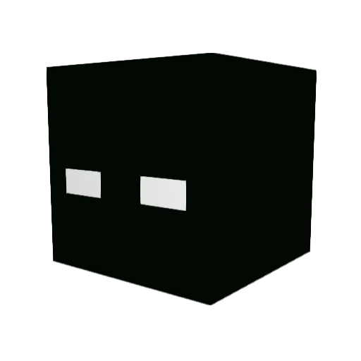Divisional0008 Minecraft avatar head, 3D render