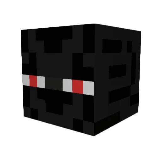 Divison Minecraft avatar head, 3D render