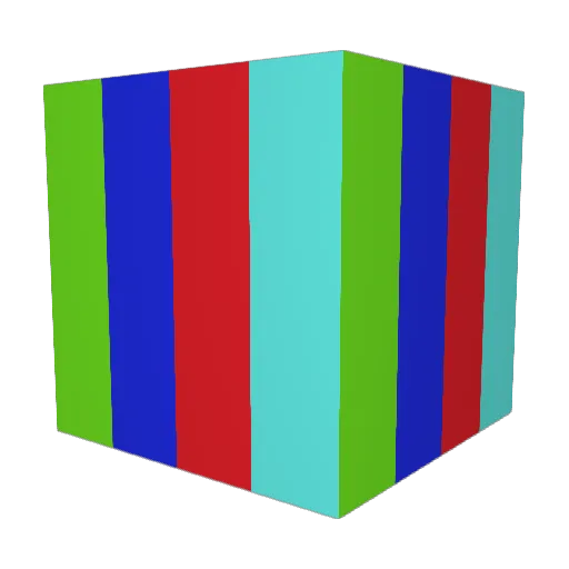 Divno Minecraft avatar head, 3D render