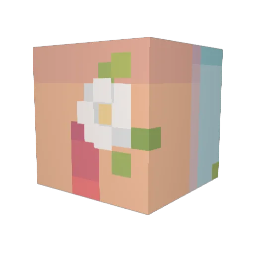 DivorcedPanduh Minecraft avatar head, 3D render