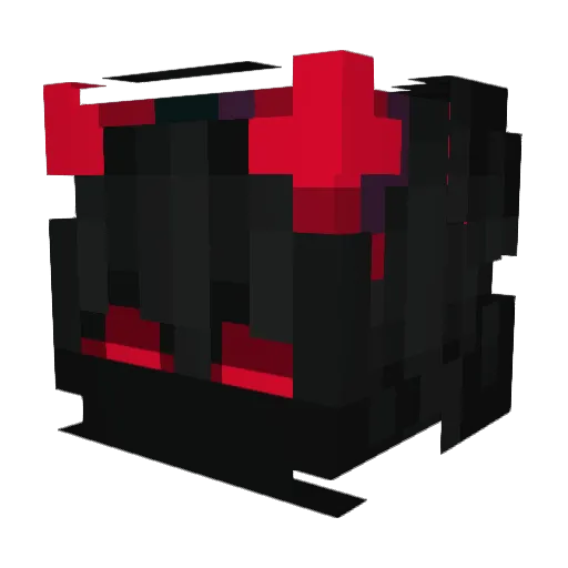 Dixlyy Minecraft avatar head, 3D render