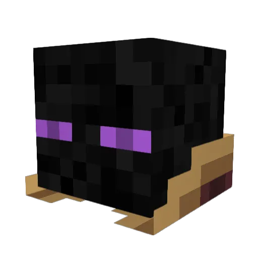 Dizix Minecraft avatar head, 3D render