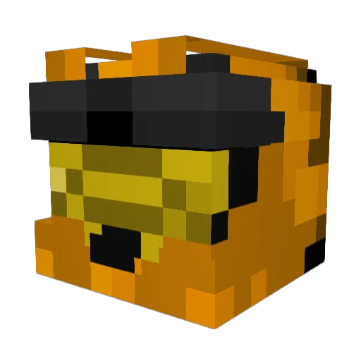 Dizzl99 Minecraft avatar head, 3D render