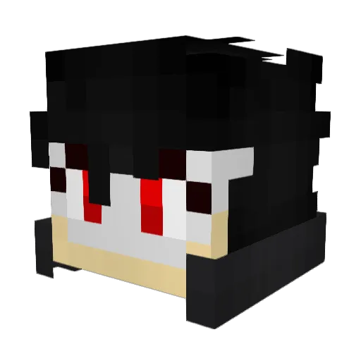 DizzyDyne Minecraft avatar head, 3D render