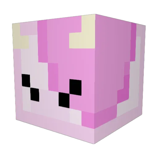 Dizzy_Thomas Minecraft avatar head, 3D render