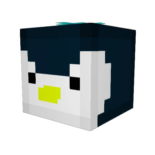 Dj363613 Minecraft avatar head, 3D render