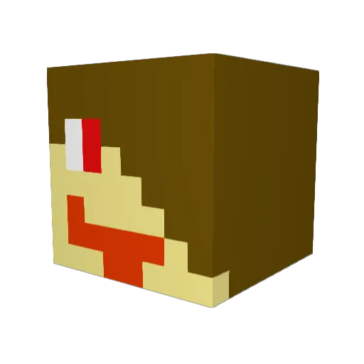 DjBunnyboy Minecraft avatar head, 3D render