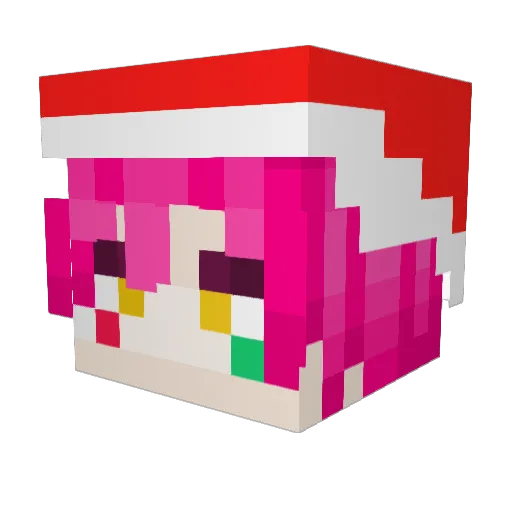 DjEz_ Minecraft avatar head, 3D render