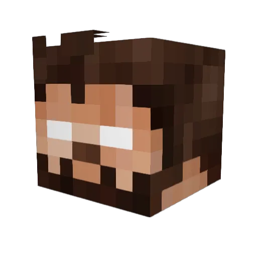 DjJayDizzle1 Minecraft avatar head, 3D render