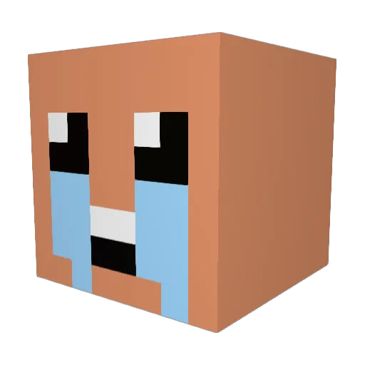 DjMinecraft66 Minecraft avatar head, 3D render