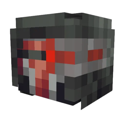 DjRevan47 Minecraft avatar head, 3D render