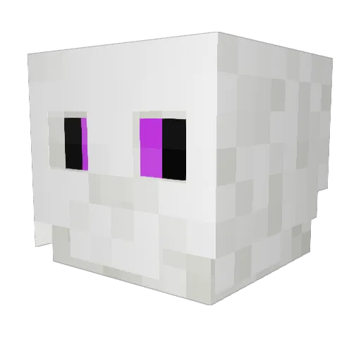 Djkbendy Minecraft avatar head, 3D render
