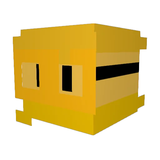 Djlink12 Minecraft avatar head, 3D render