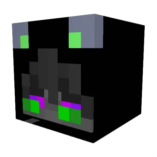 Dking256 Minecraft avatar head, 3D render