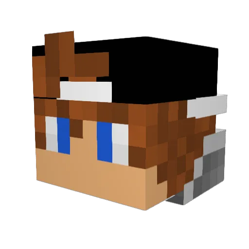 Dkslayer03 Minecraft avatar head, 3D render