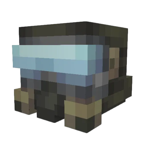 Dlese Minecraft avatar head, 3D render