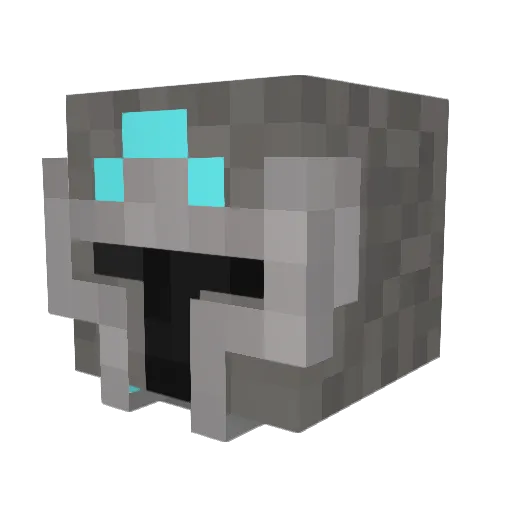 Dmalguss802 Minecraft avatar head, 3D render