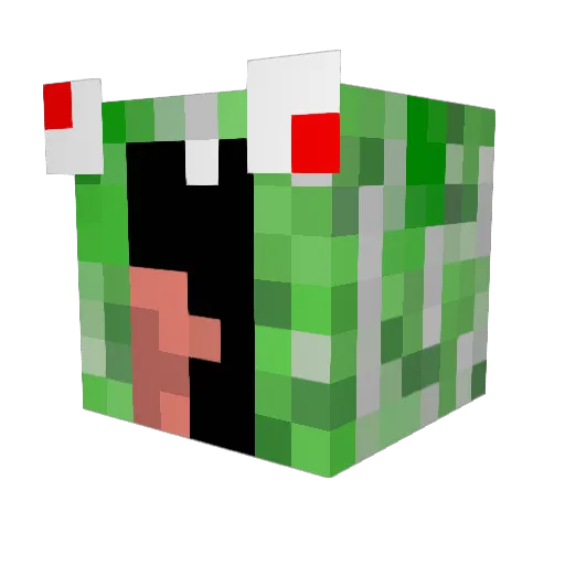 Dman785 Minecraft avatar head, 3D render