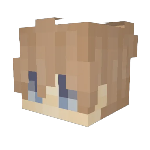 Dman_773 Minecraft avatar head, 3D render