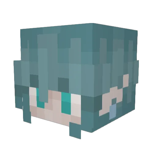 DmitriTri Minecraft avatar head, 3D render