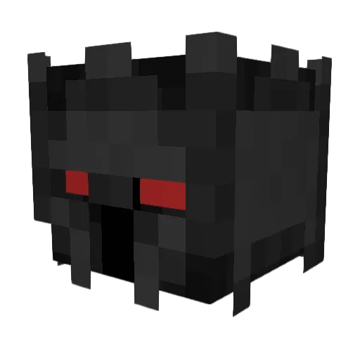 Dmoga Minecraft avatar head, 3D render