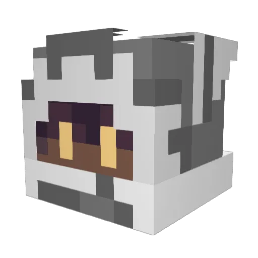 DnBandaneh Minecraft avatar head, 3D render