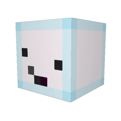 Dnfs_ei Minecraft avatar head, 3D render