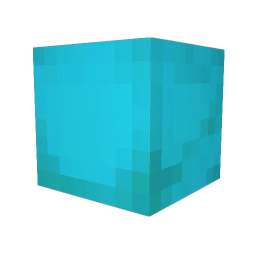 Dnl1712 Minecraft avatar head, 3D render